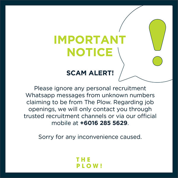 The Plow Scam Alert